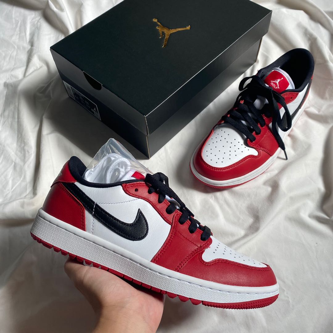 XH Air Jordan 1 Low Golf Chicago review Wendy