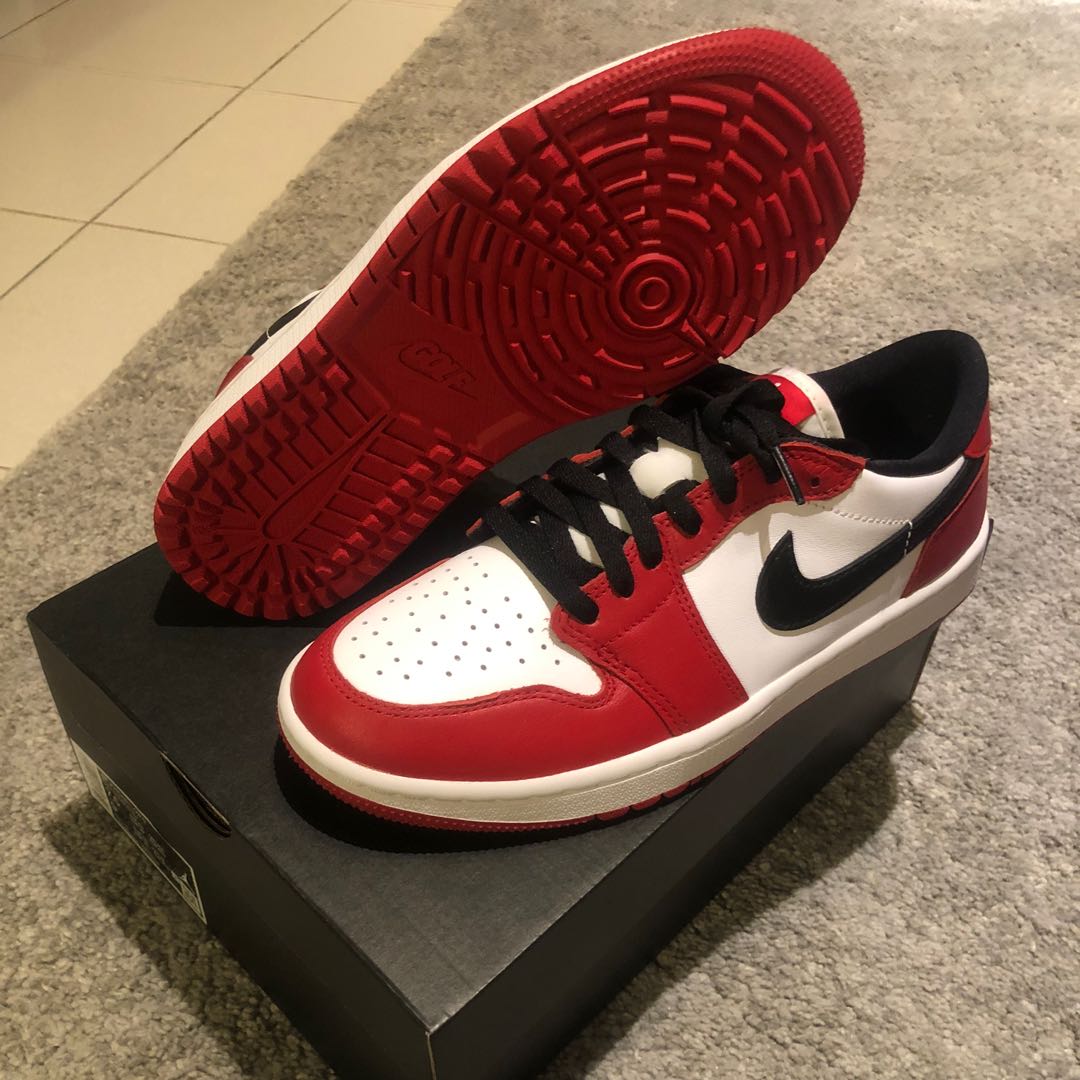 XH Air Jordan 1 Low Golf Chicago review Amelia 04