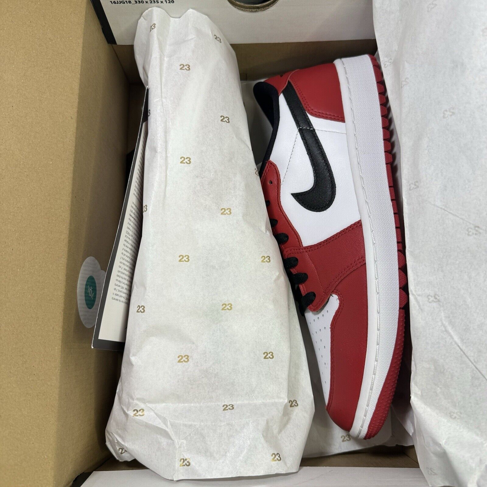 XH Air Jordan 1 Low Golf Chicago review Ethan 02