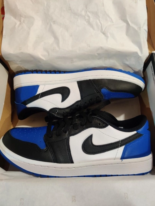 XH Air Jordan 1 Low Golf Black and White review 