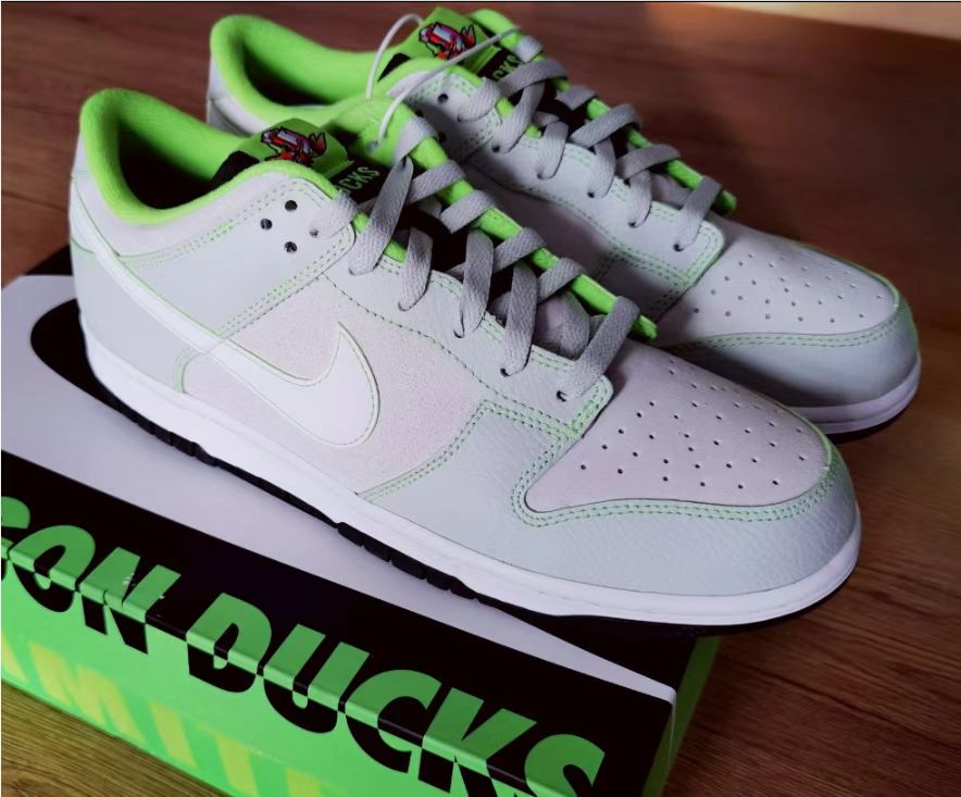🔥Nike Dunk Low ‘University of Oregon’Green Duck review kris