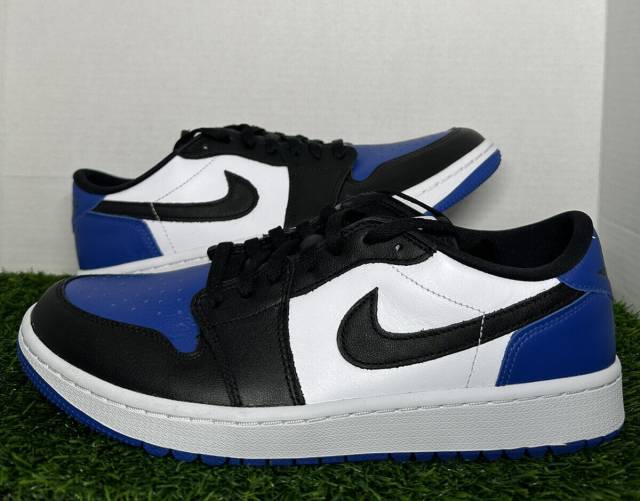 XH Air Jordan 1 Low Golf Black and White review Willow 01