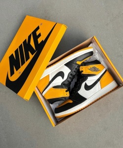 🔥Air Jordan 1 High OG Yellow Toe review Kathi^^