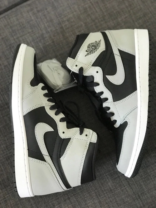 🔥Air Jordan 1 Shadow 2.0 Black Light Smoke Grey review 