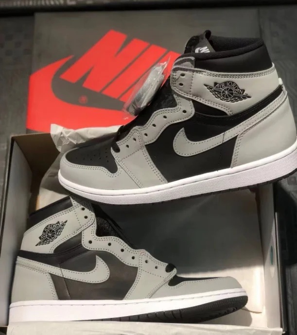 🔥Air Jordan 1 Shadow 2.0 Black Light Smoke Grey review Aaron White