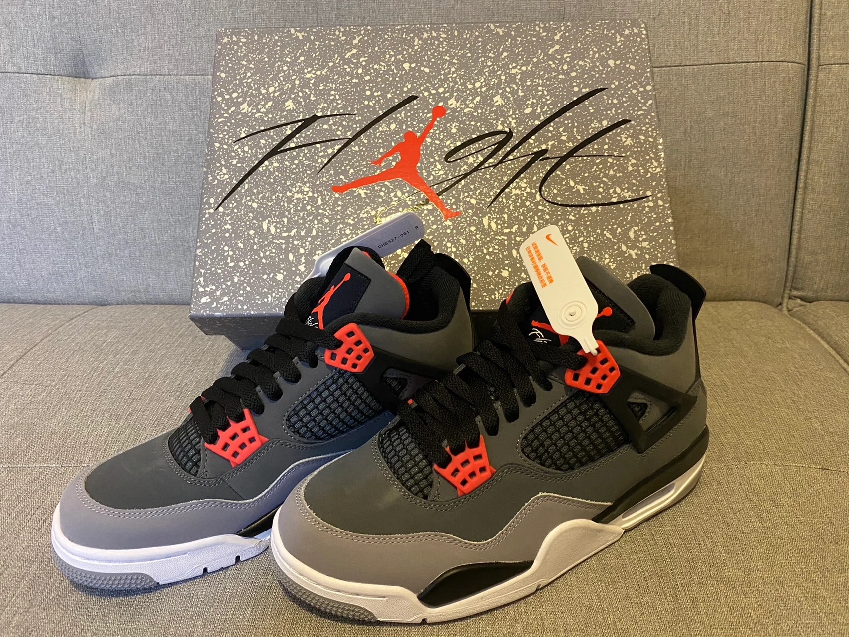🔥Air Jordan 4 Retro Infrared review Trisha katz