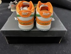 🔥Nike Dunk Low White Orange review Ron Russell 02
