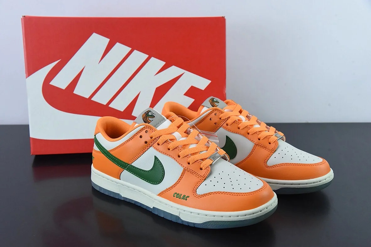 🔥Nike Dunk Low White Orange review comfortable