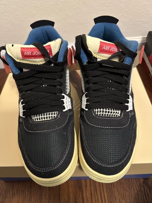 OG Batch Union LA x Air Jordan 4 Retro SP Off Noir Black review 