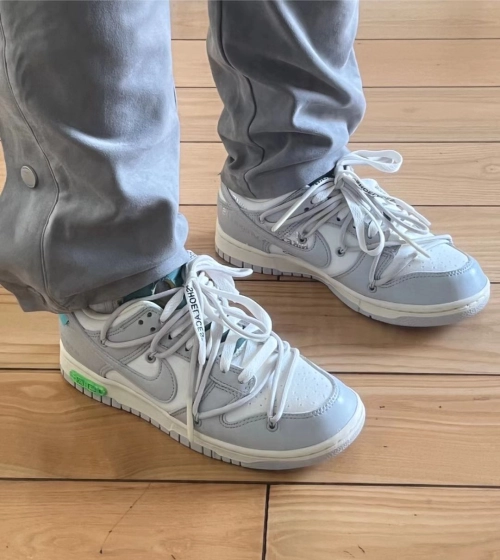 GB OFF WHITE x Nike Dunk SB Low The 50 NO42 review 