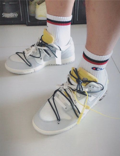 GB OFF WHITE x Nike Dunk SB Low The 50 NO.41 review 