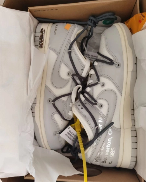 GB OFF WHITE x Nike Dunk SB Low The 50 NO.41 review 