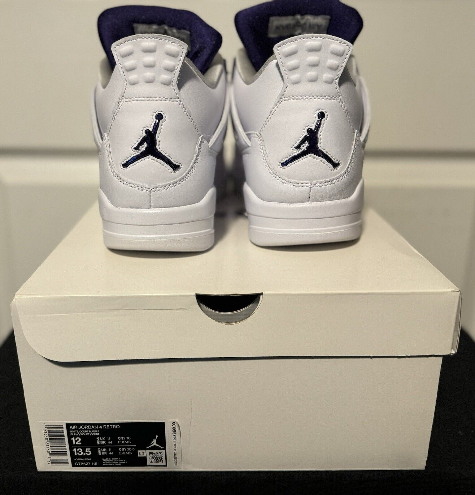 OG Batch Air Jordan 4 Retro “Metallic Purple” review lisa carroll 01