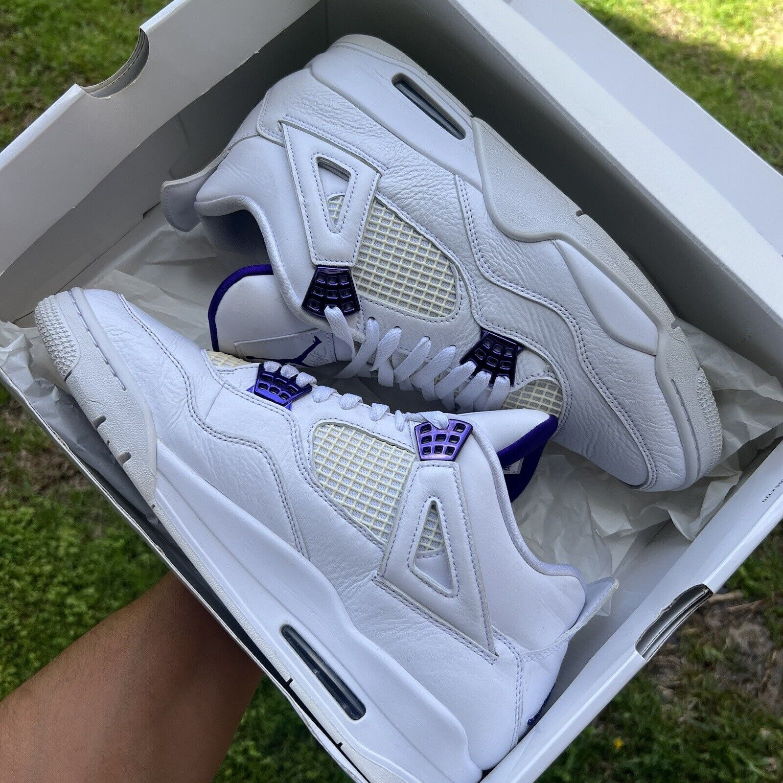 OG Batch Air Jordan 4 Retro “Metallic Purple” review KC 01