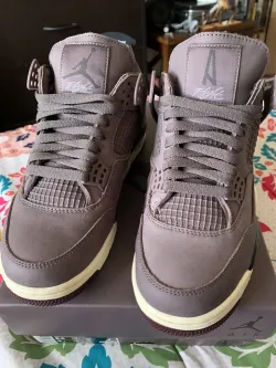 OG Batch A Ma Maniére x Air Jordan 4 Violet Ore review Mary 02