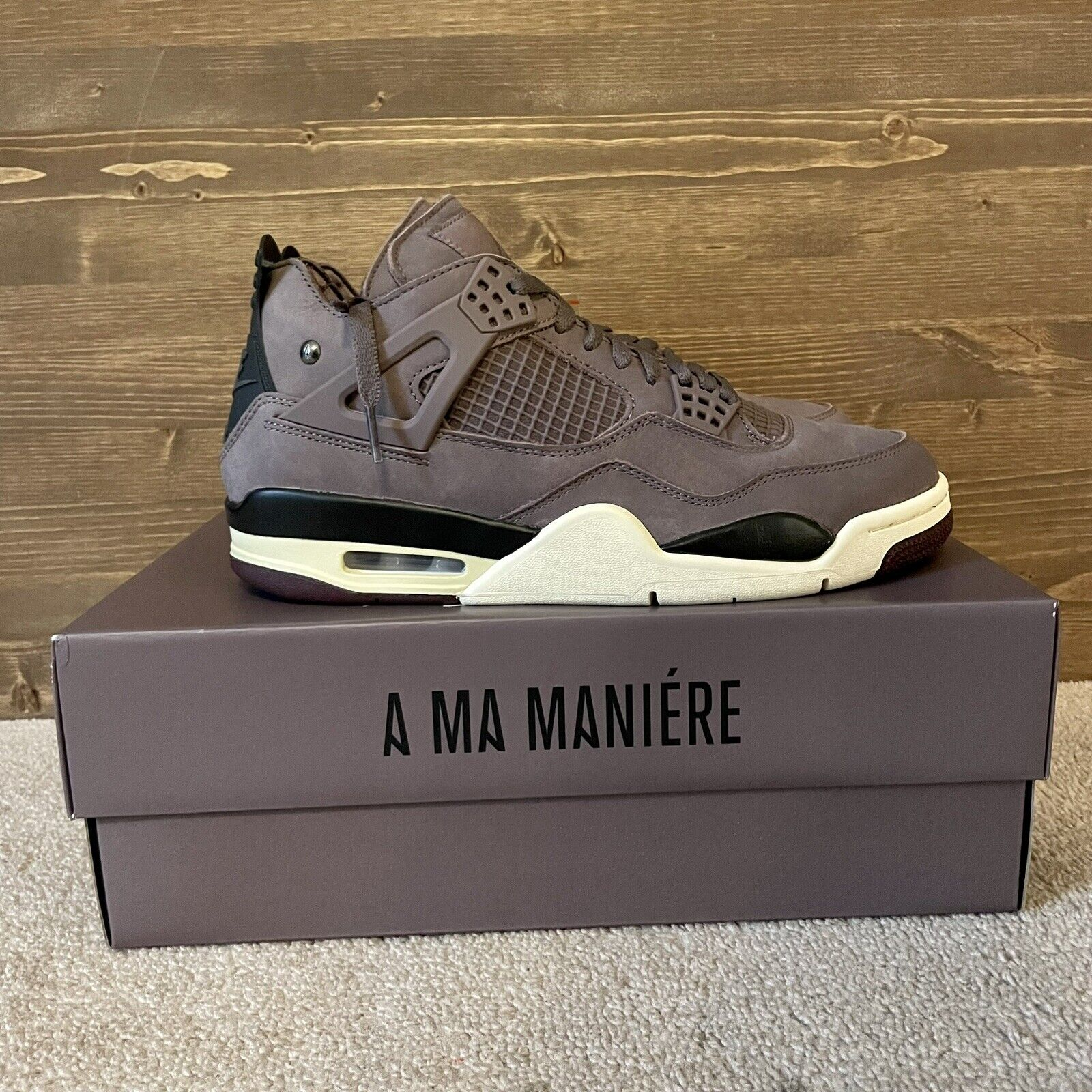 OG Batch A Ma Maniére x Air Jordan 4 Violet Ore review Lili