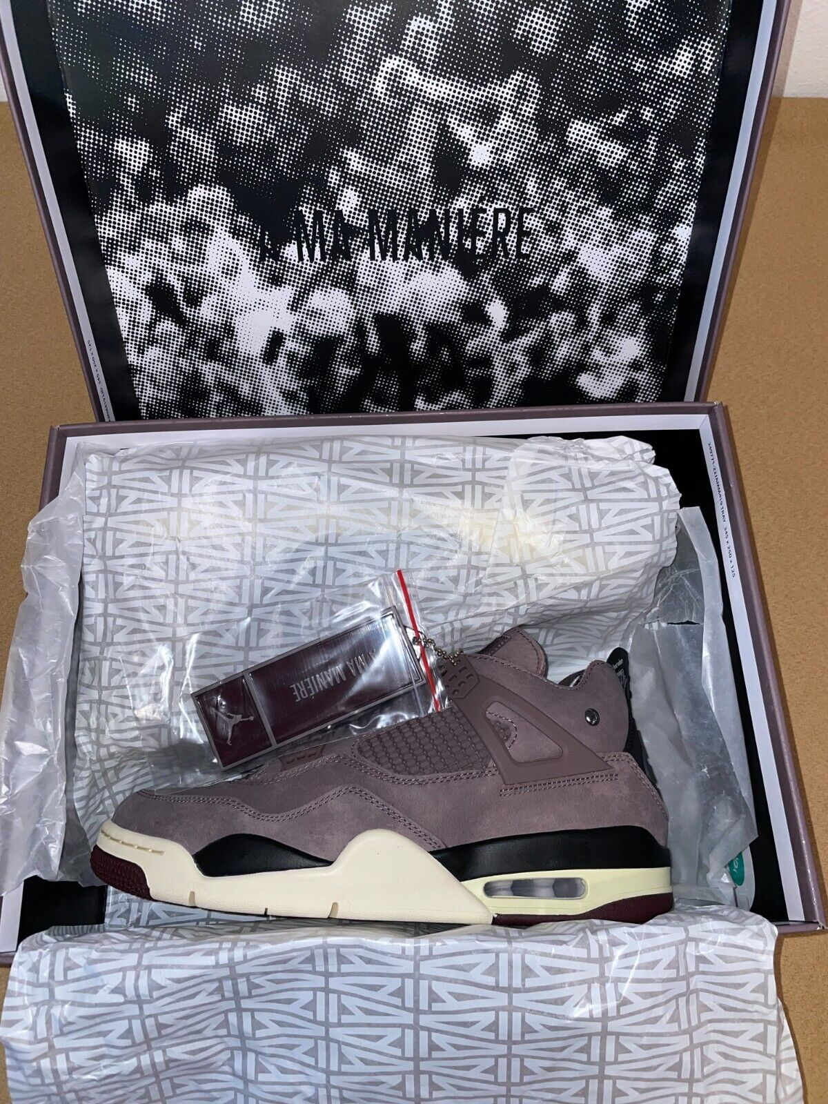 OG Batch A Ma Maniére x Air Jordan 4 Violet Ore review Adolfo Ochoa