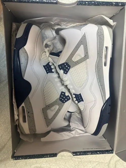 OG Batch Air Jordan 4 Retro Midnight Navy review 