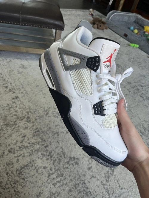 OG Batch Air Jordan 4 Retro White Cement review 