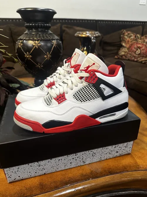 OG Batch Air Jordan 4 Fire Red review 