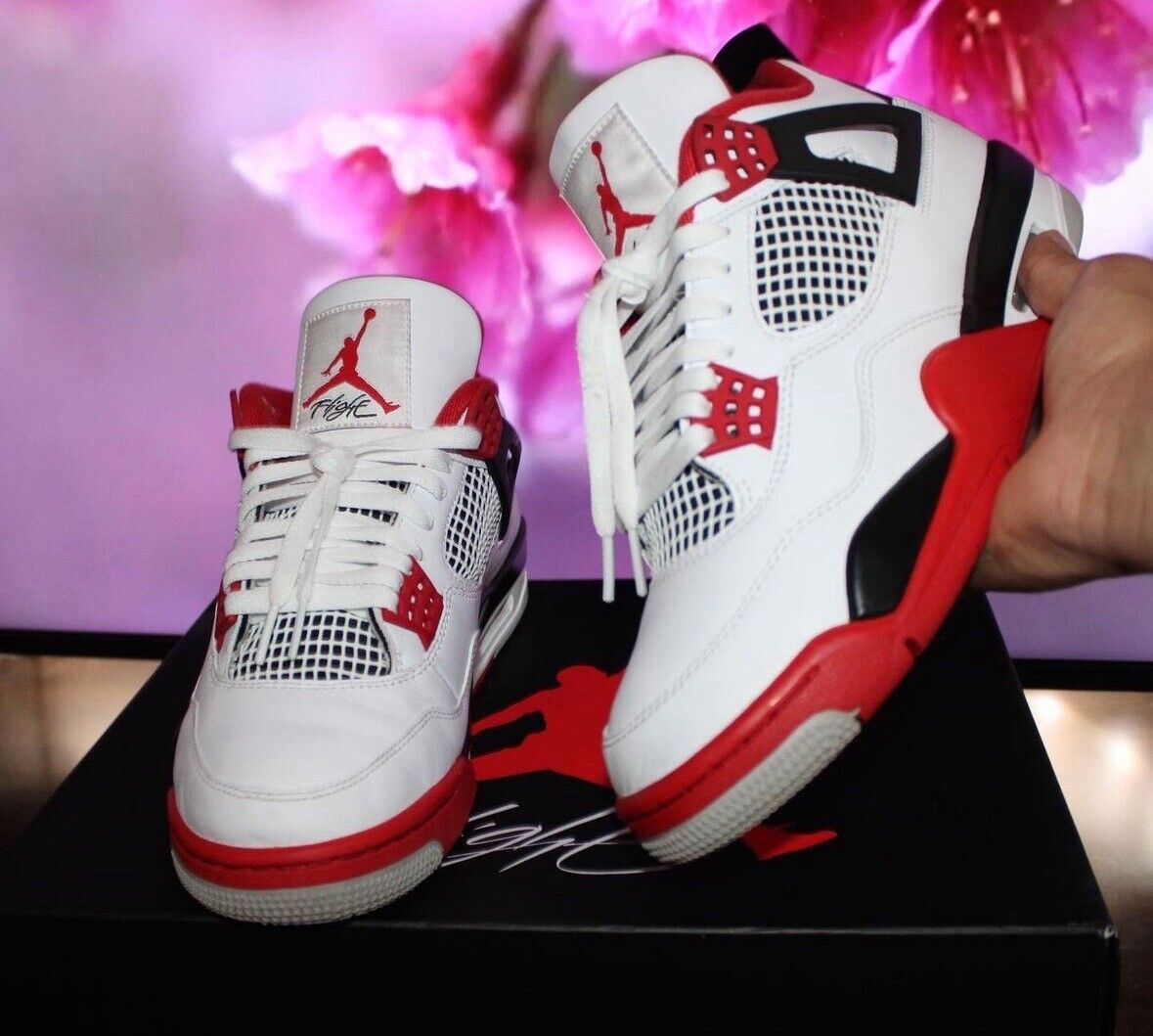 OG Batch Air Jordan 4 Fire Red review Cryst 01
