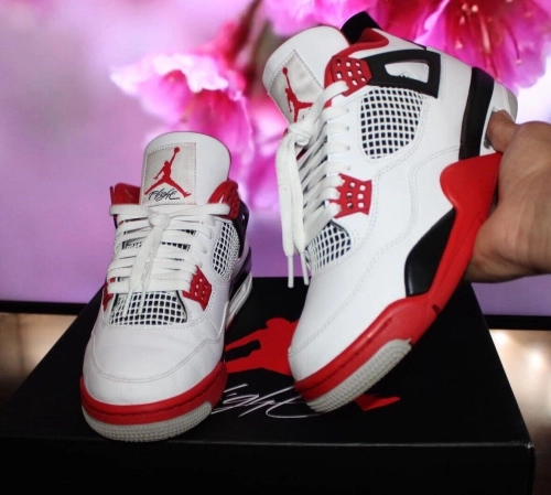 OG Batch Air Jordan 4 Fire Red review 
