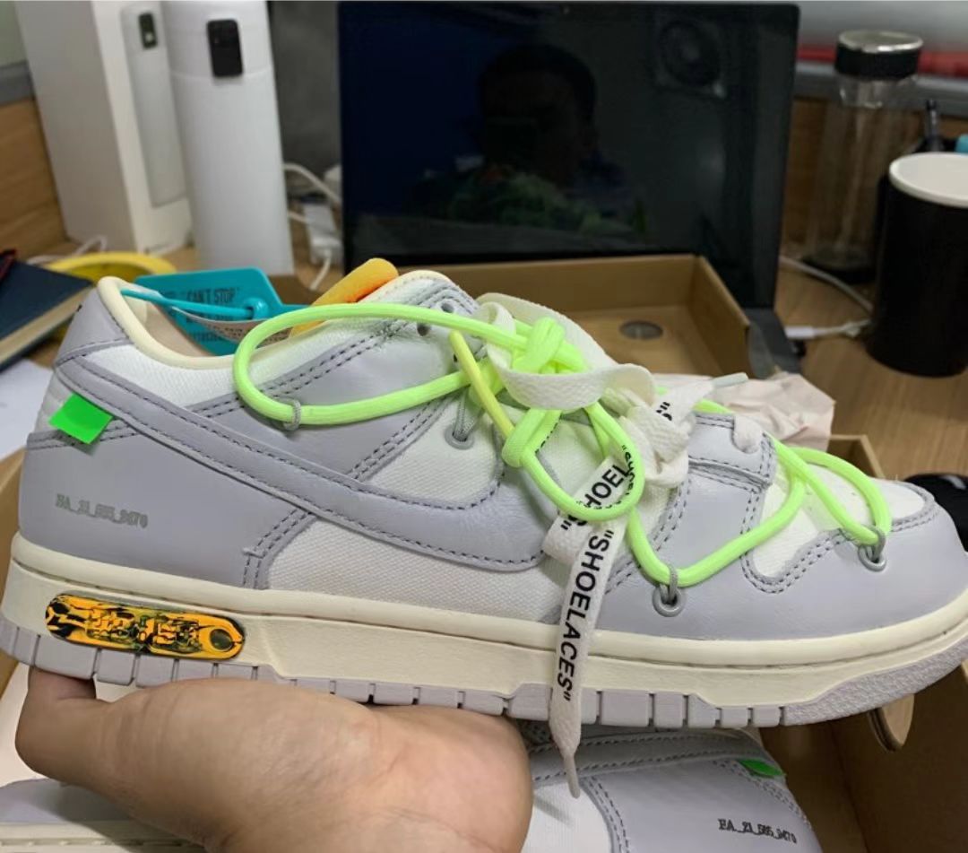 GB OFF WHITE x Nike Dunk SB Low The 50 NO.43 review 0