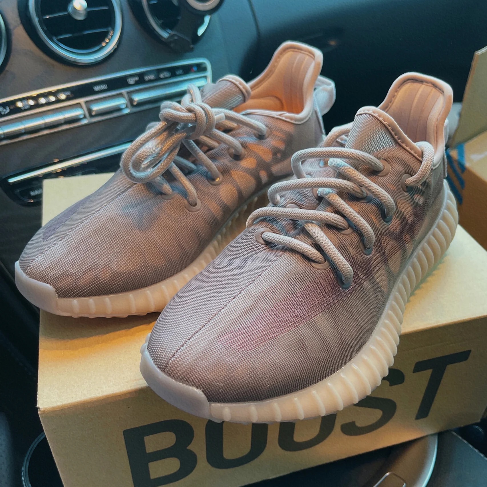 💗Adidas Yeezy Boost 350 V2 Mono Mist review Heavy Dee