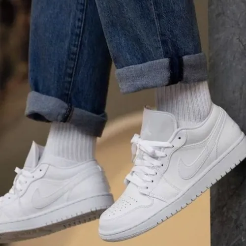 XH Air Jordan 1 Low Golf Triple White review 