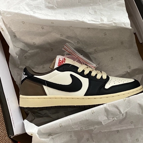 XH Air Jordan 1 Low Low-bank Mocha review 