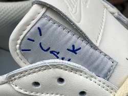 XH Travis Scott x Air Jordan 1 Low White Blue review Xavier 05