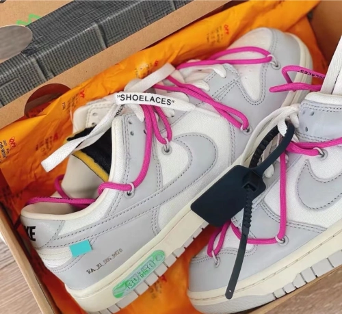GB OFF WHITE x Nike Dunk SB Low The 50 NO.30 review 