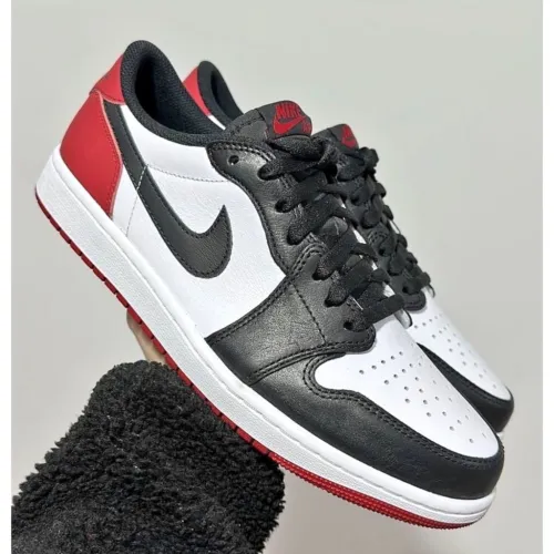 XH Air Jordan 1 Low OG “Black Toe”Black Toe review 
