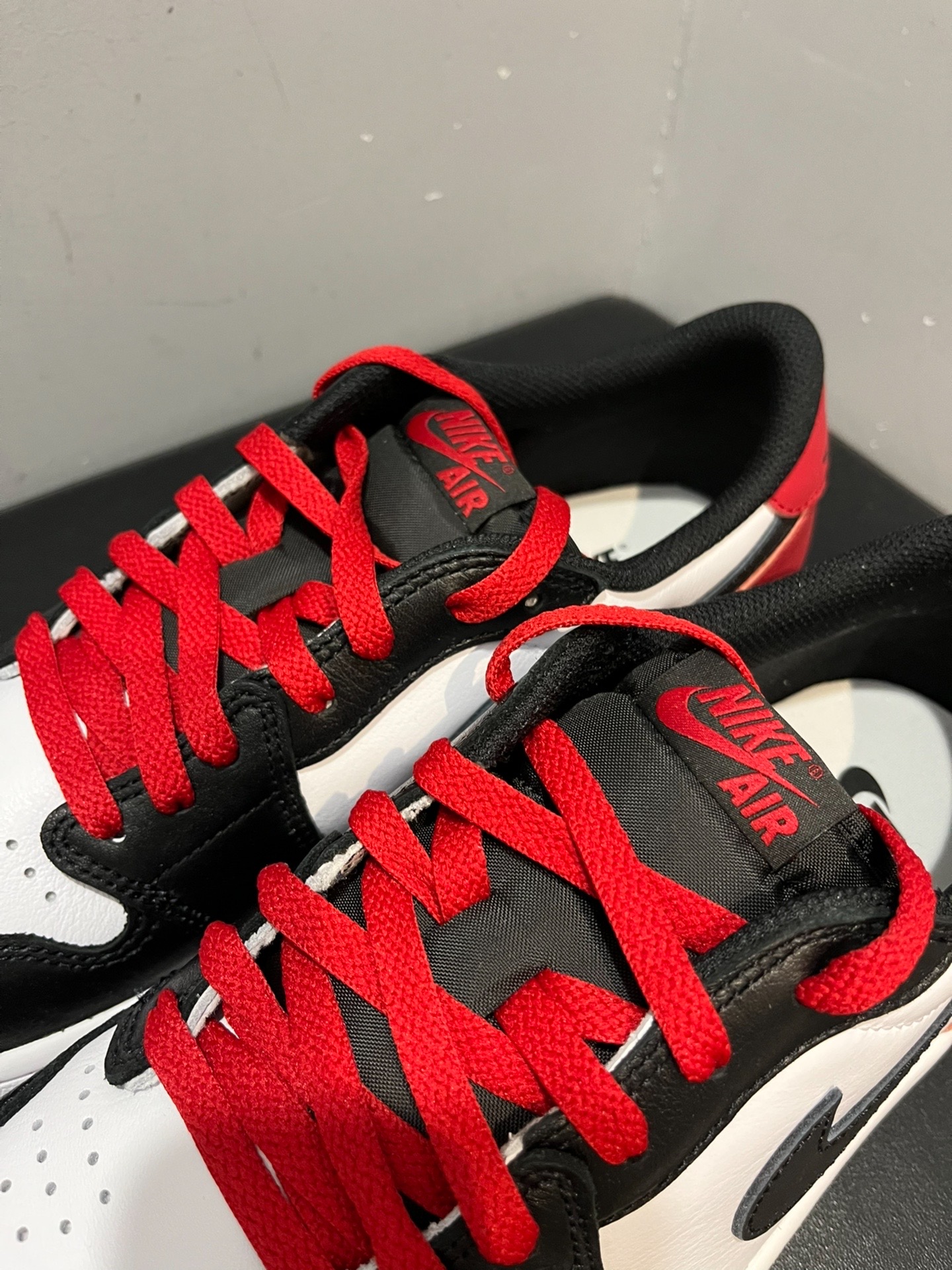 XH Air Jordan 1 Low OG “Black Toe”Black Toe review Quinn 05