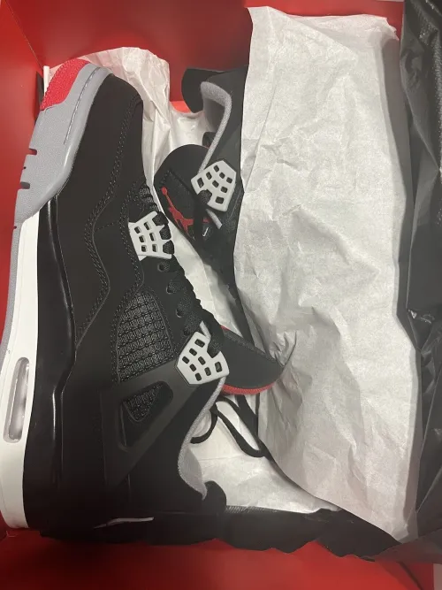 OG Batch  Air Jordan 4 Retro Bred review 