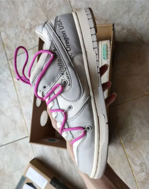 GB OFF WHITE x Nike Dunk SB Low The 50 NO.30 review 