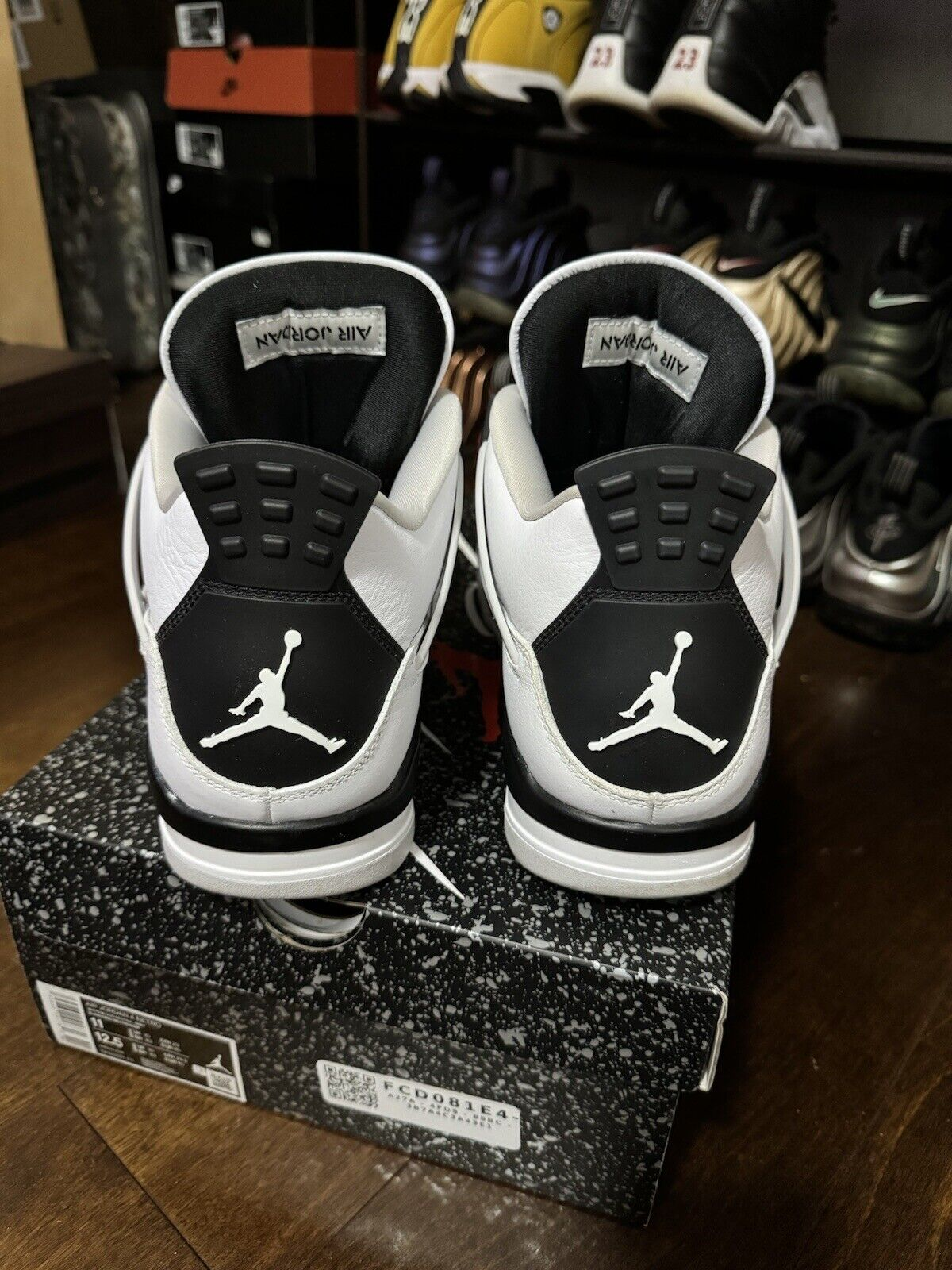 OG Batch Air Jordan 4 Retro Military Black review Checkmate730 01