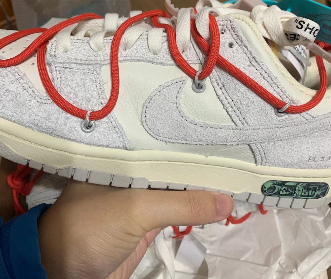 GB OFF WHITE x Nike Dunk SB Low The 50 NO.33 review 0