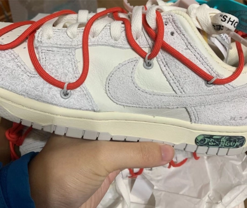 GB OFF WHITE x Nike Dunk SB Low The 50 NO.33 review 