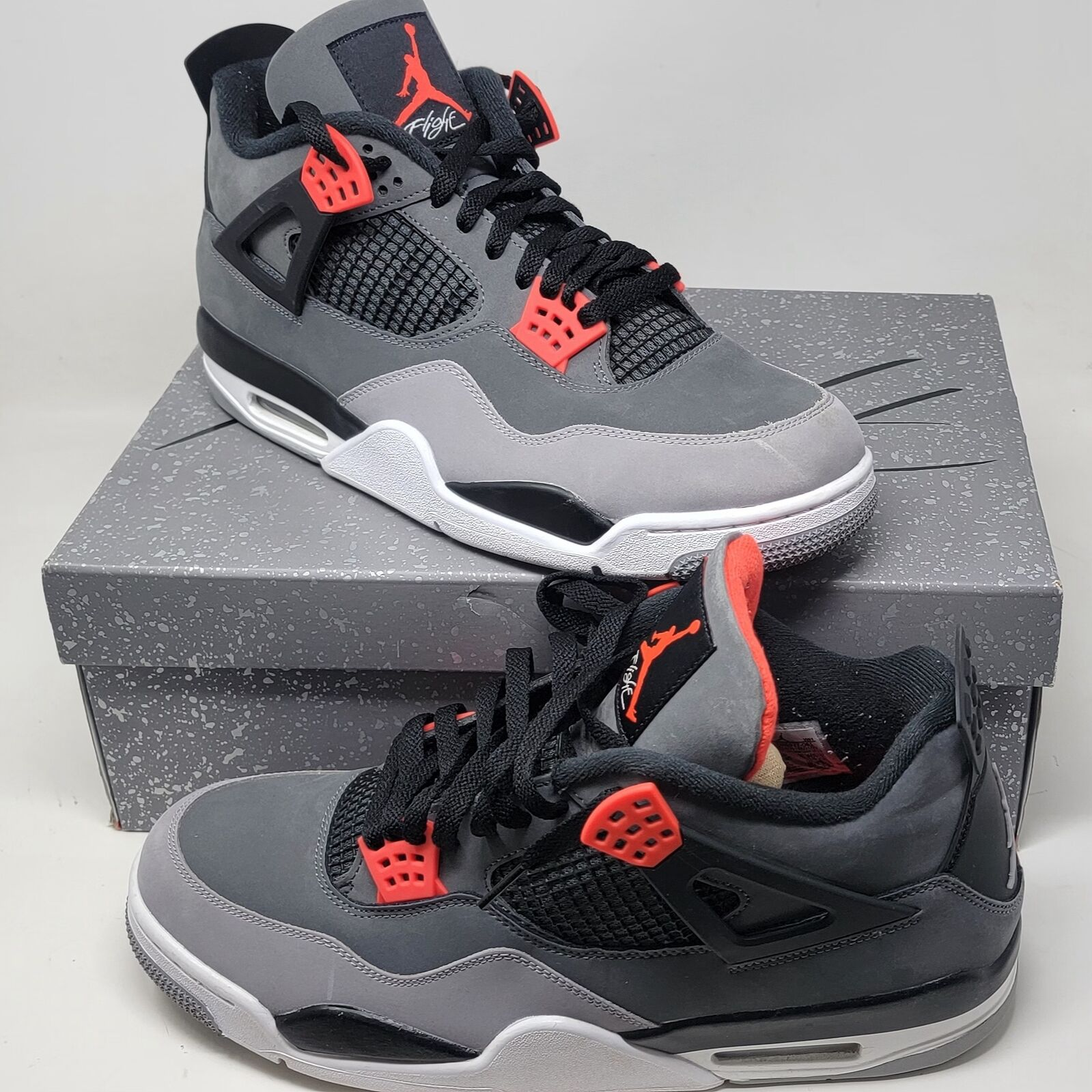 OG Batch  Air Jordan 4 Red Glow Infrared review Italybos 02