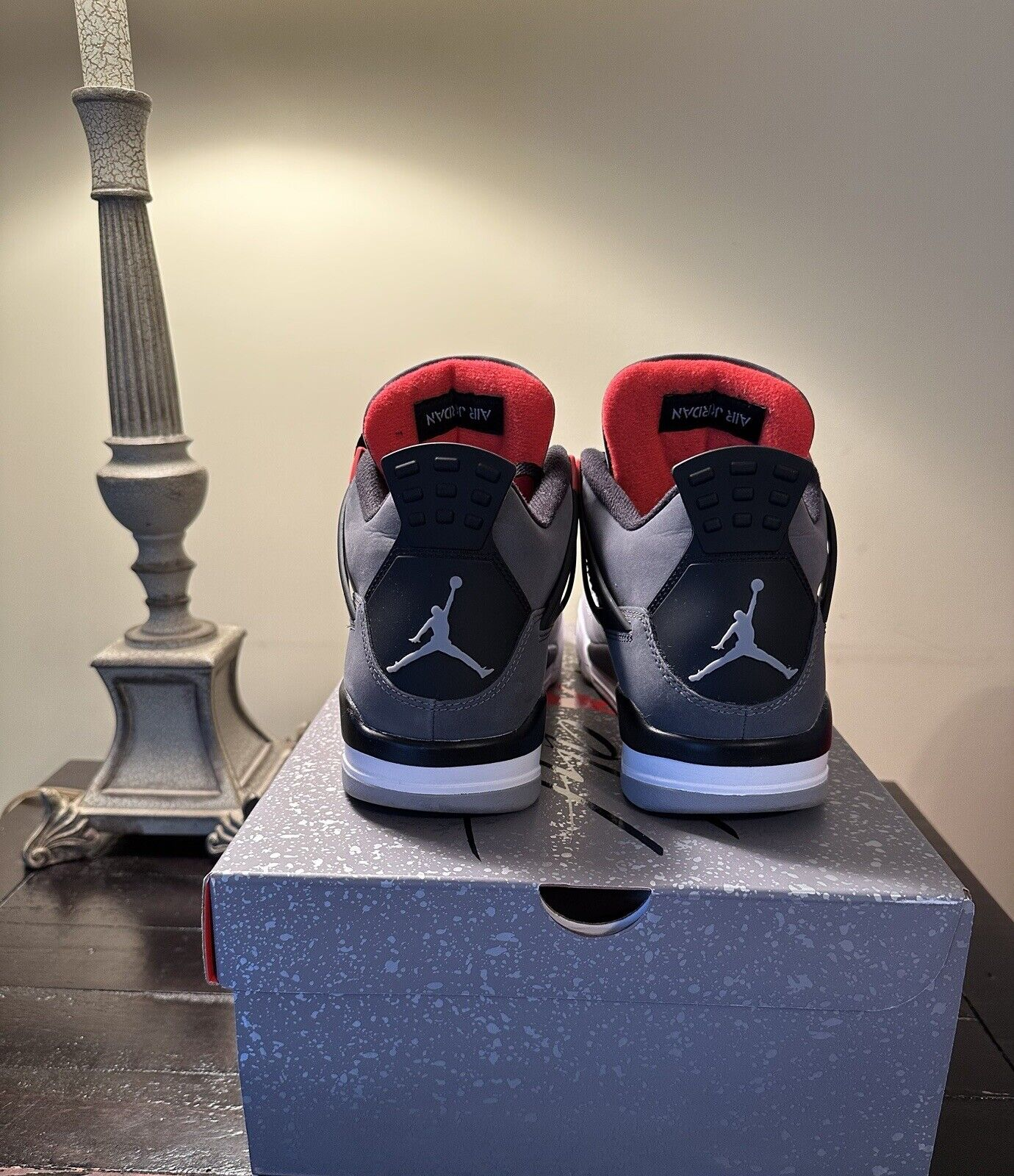 OG Batch  Air Jordan 4 Red Glow Infrared review Marlon J Ingram 02