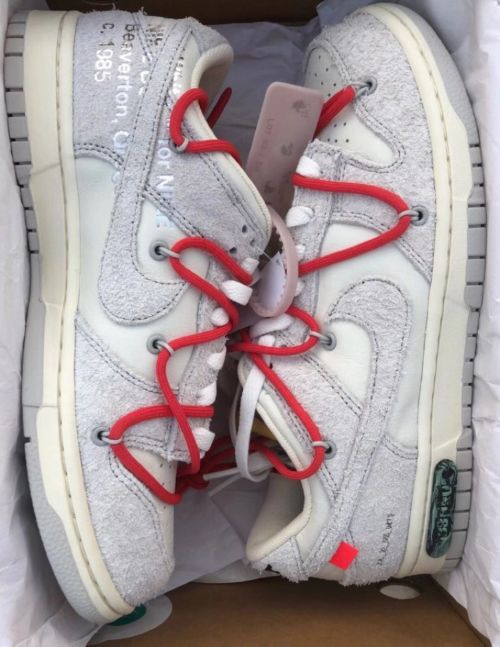 GB OFF WHITE x Nike Dunk SB Low The 50 NO.33 review 