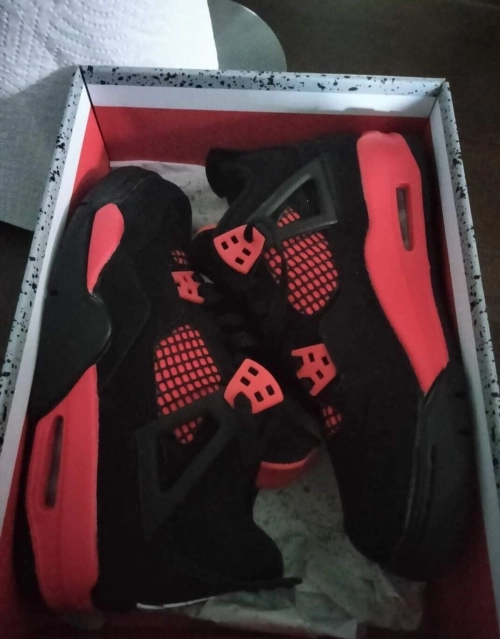 OG Batch Air Jordan 4 Red Thunder review 