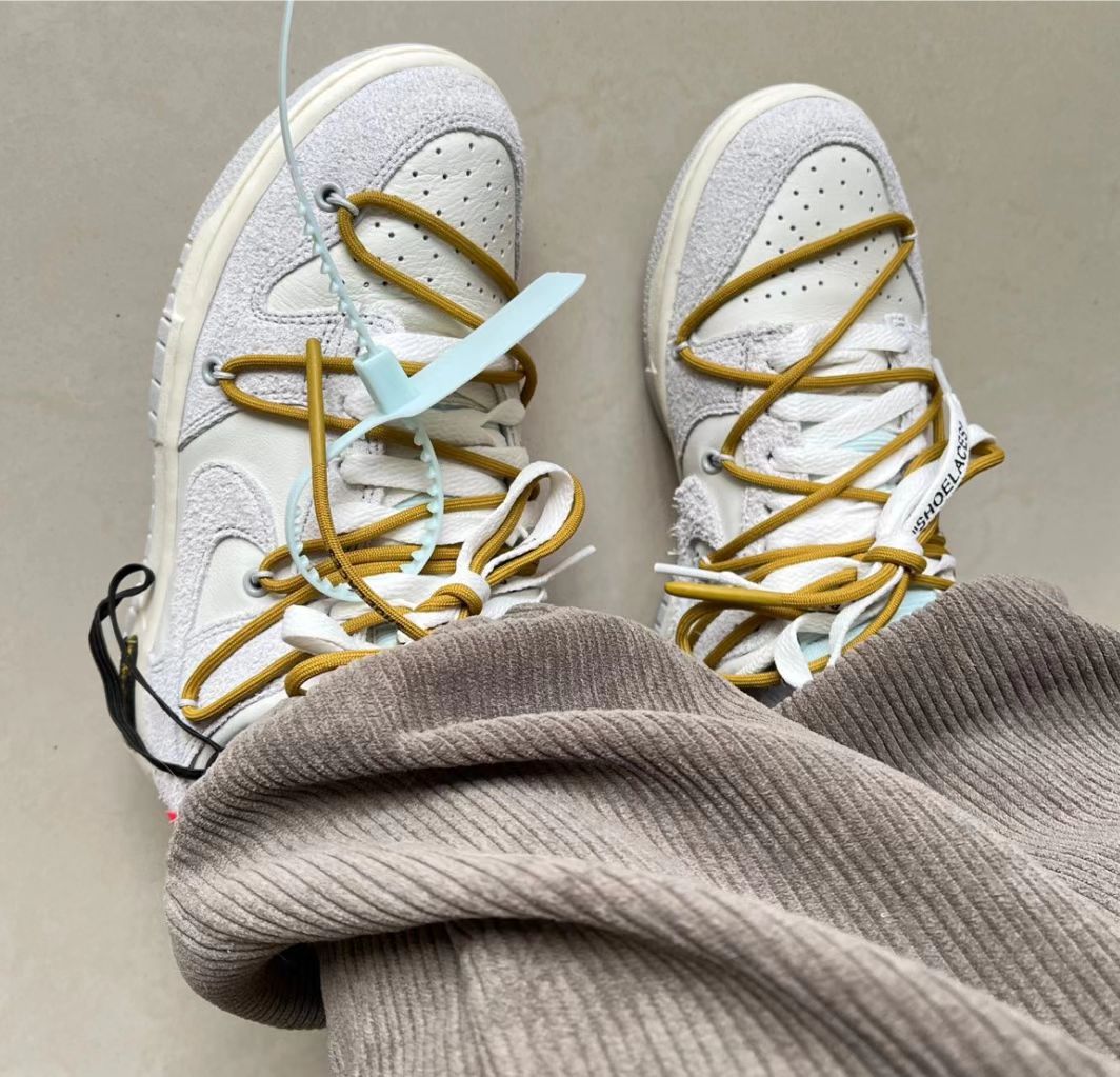 GB OFF WHITE x Nike Dunk SB Low The 50 NO.37 review 1