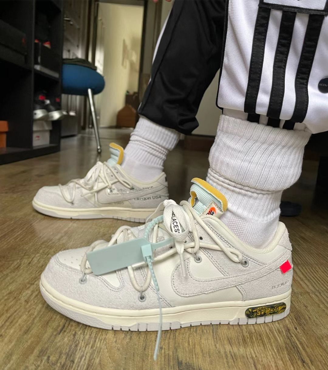 GB OFF WHITE x Nike Dunk SB Low The 50 NO.37 review 0