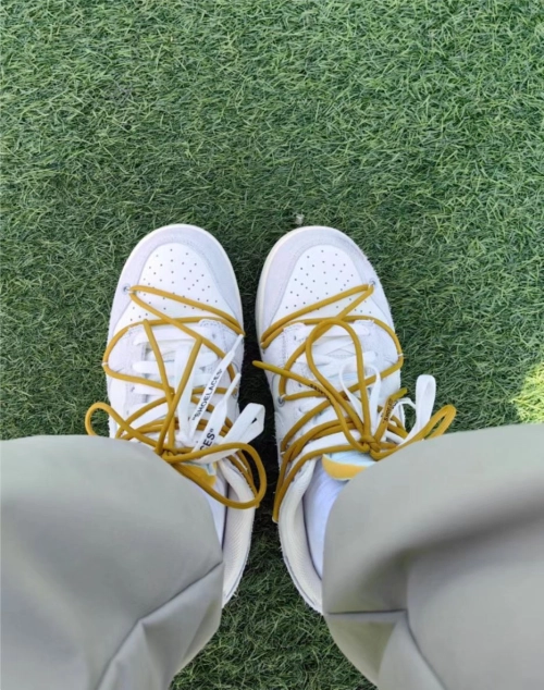 GB OFF WHITE x Nike Dunk SB Low The 50 NO.37 review 