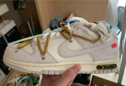 GB OFF WHITE x Nike Dunk SB Low The 50 NO.37 review Tina M. West