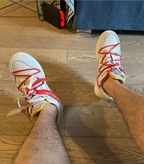 GB OFF WHITE x Nike Dunk SB Low The 50 NO.33 review 