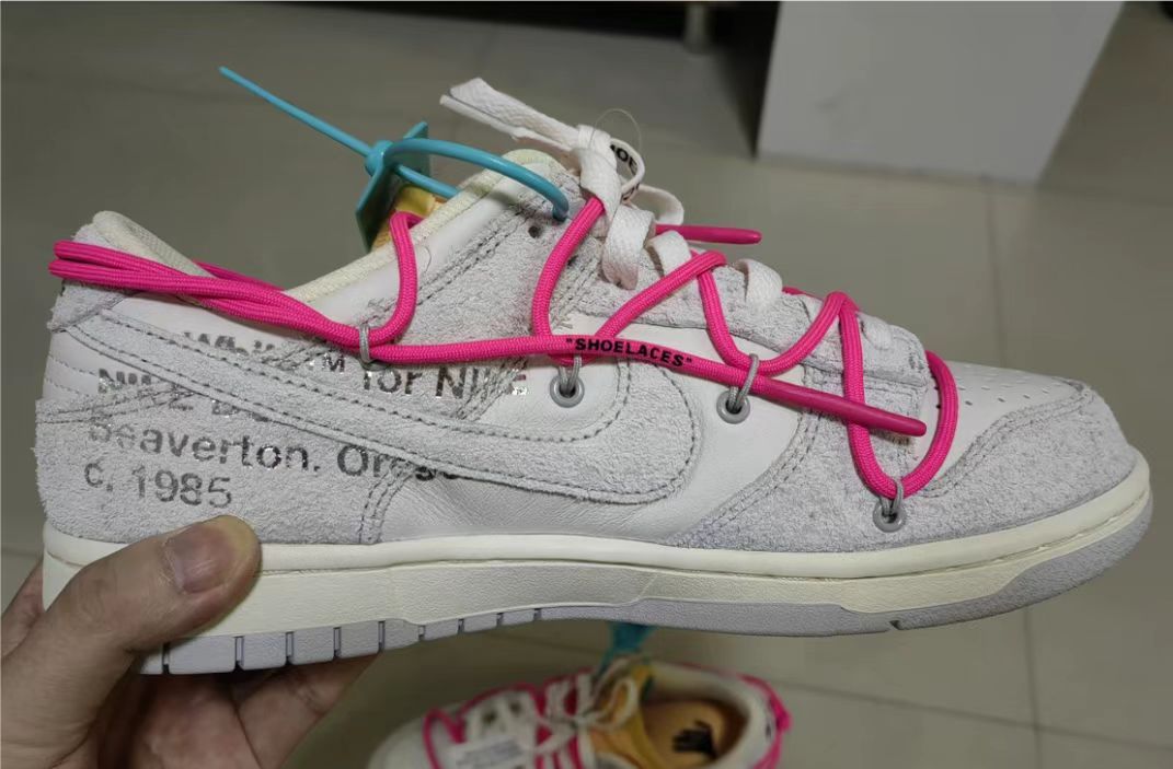 GB OFF WHITE x Nike Dunk SB Low The 50 NO.17 review 0
