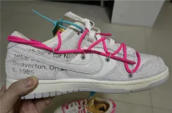 GB OFF WHITE x Nike Dunk SB Low The 50 NO.17 review  Allen 01